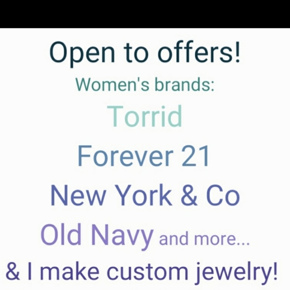 Approx. 200 available listings!  Filter by your size or categories